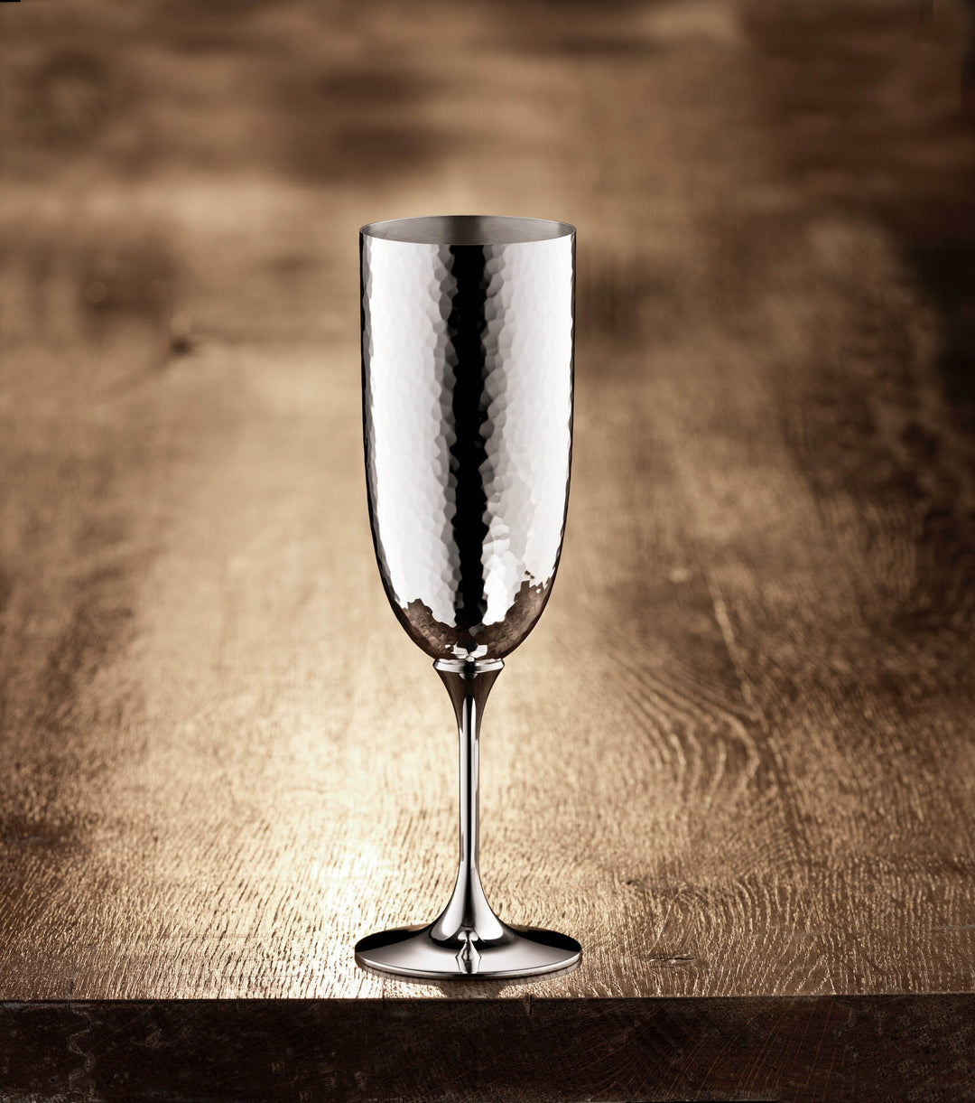 Champagnerkelch aus Silber, Robbe & Berking Martelé