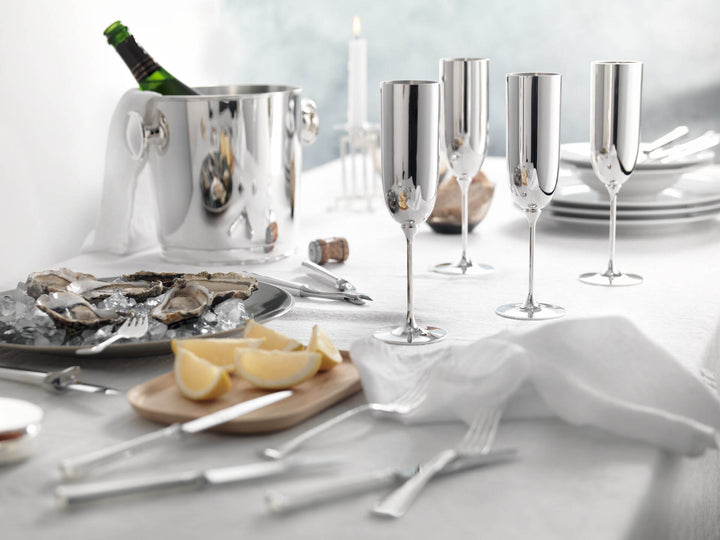 Champagnerkelche aus Silber der Alta Linie in der Gruppe