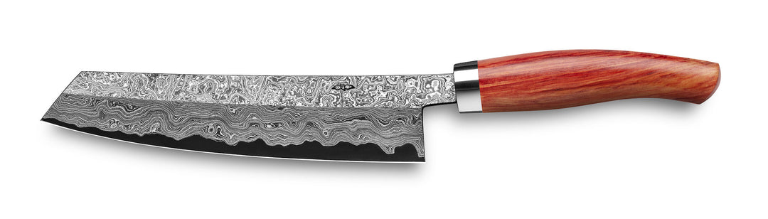 Nesmuk Exklusiv C150 Kochmesser 180 Messer mit Holzgriff auf weißem Hintergrund.