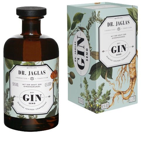 Dr. Jaglas, Dry Gin-seng - Sylter Manufaktur Johannes King