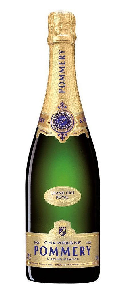 Eine Flasche Pommery Grand Cru Royal Vintage 2006 Champagner.