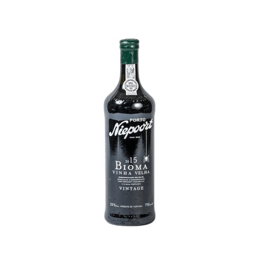 Eine Flasche Niepoort Vintage Bioma 2015 0,75l.