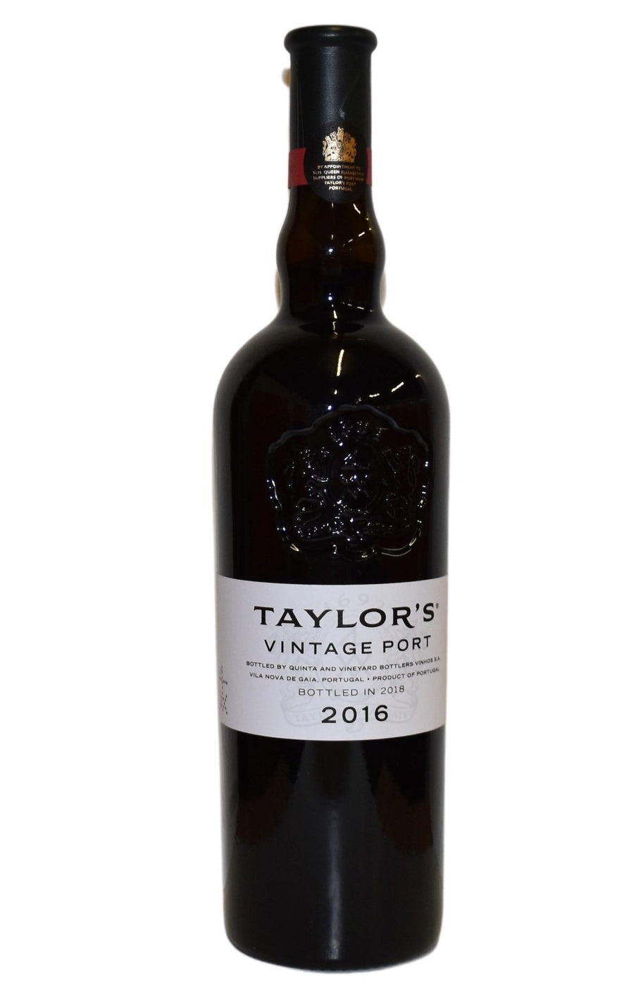 Eine Flasche Taylor's Vintage 2016 0,75l aus dem Jahr 2016.
