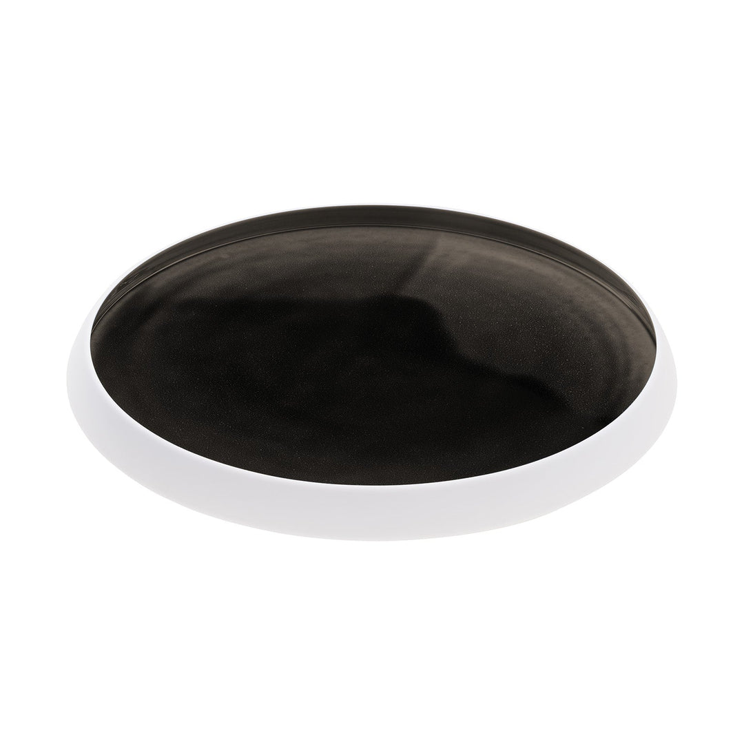 Hering Berlin Rundes Tablett Obsidian